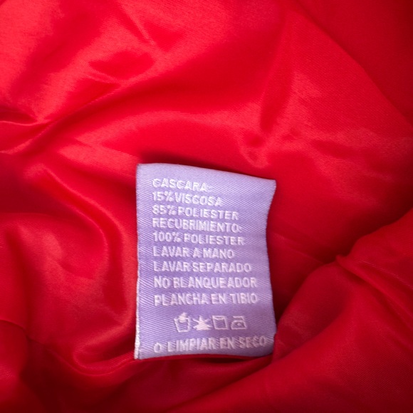 Lamasini Women's Vibrant Red Trench Coat - Picture 10 of 15